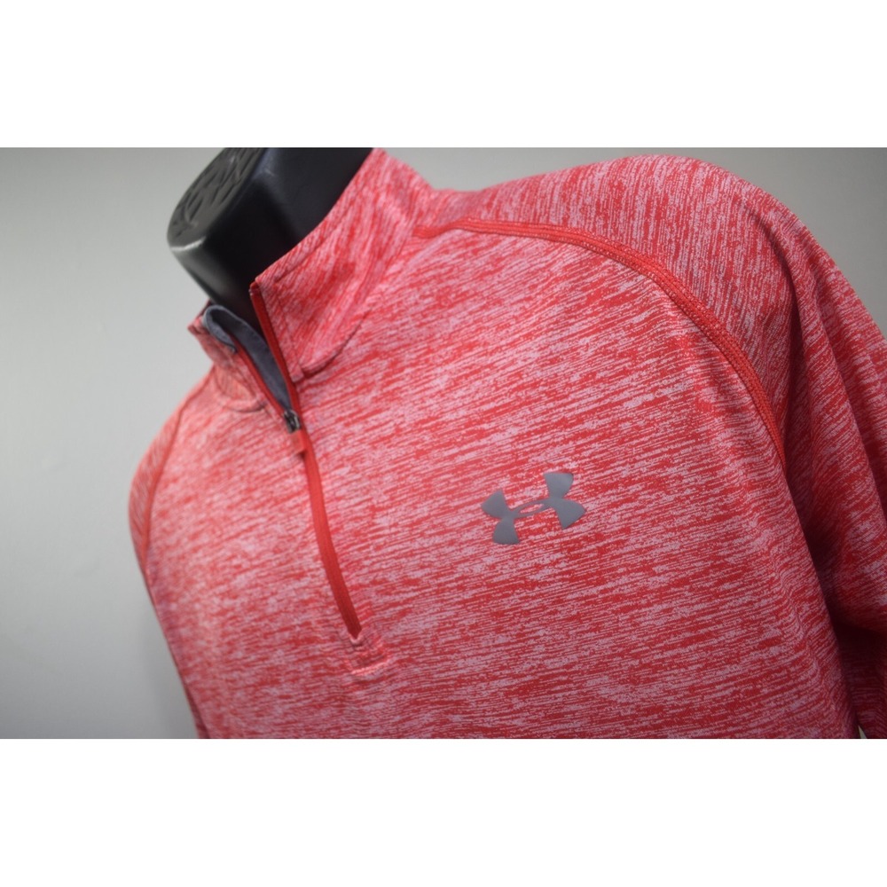 Under Armour Golf Jacket HeatGear Loose Zip Neck Long Sleeve Pullover Mens Large